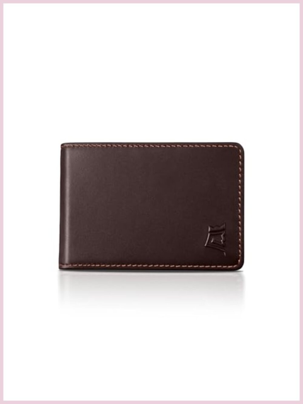 RFID Blocking Leather Bifold Wallet